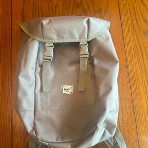NWOT Herschel Supply Company Grey Iona Backpack
